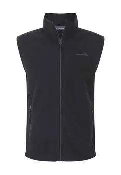 Жилет флисовый Джим, воротник стойка, молния, мужской moorhead, цвет Black Beauty