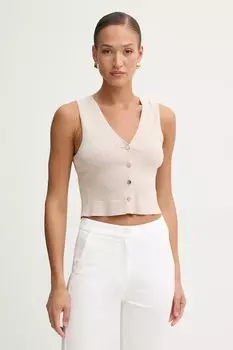 Жилет Fracomina, бежевый