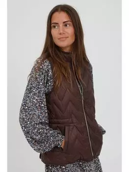 Жилет Fransa, темно-коричневый