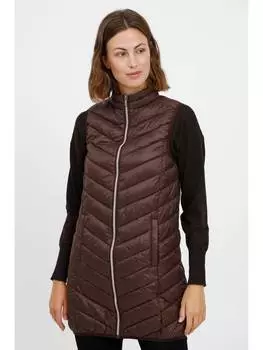 Жилет Fransa, темно-коричневый