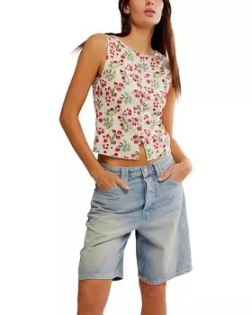 Жилет Free People Tilly Vest - Printed, цвет Antique Ivory Combo