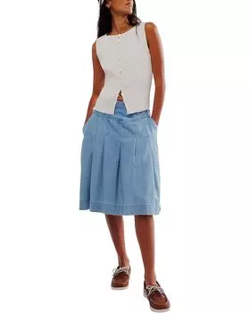 Жилет Free People Tilly Vest, слоновая кость