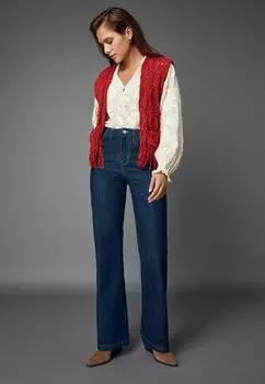 Жилет FRINGE REGULAR FIT Next, красный