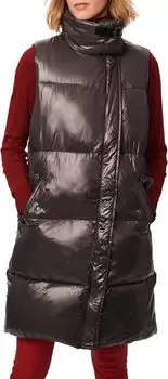 Жилет Funnel Neck Puffer Vest Bernardo, темно-серый