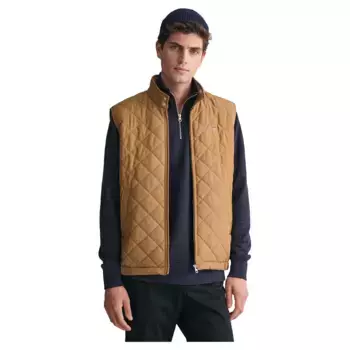 Жилет Gant Windcheater, коричневый