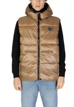 Жилет Gas с капюшоном, бежевый
