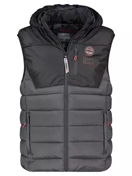 Жилет Geographical Norway, цвет dunkelgrau/schwarz
