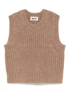 Жилет Gilberte Molo, коричневый