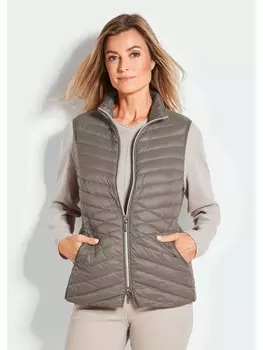 Жилет GOLDNER, серо-коричневый