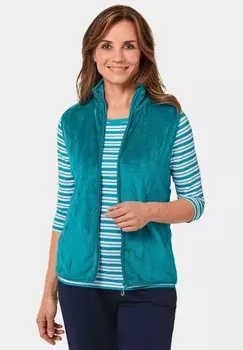 Жилет GOLDNER, темно-бирюзовый