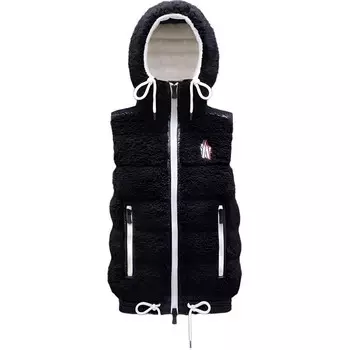 Жилет Grenoble Series женский черный Moncler