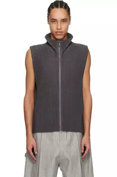 Жилет Grey Monthly Color March HOMME PLISS ISSEY MIYAKE