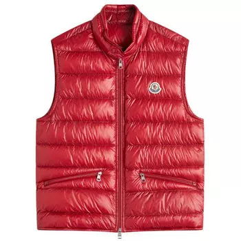 Жилет Gui Moncler, красный