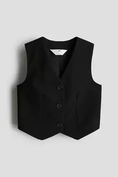 Жилет H&M, черный