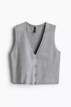 Жилет H&M, серый