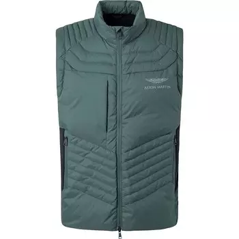 Жилет Hackett Amr Moto Racer, зеленый