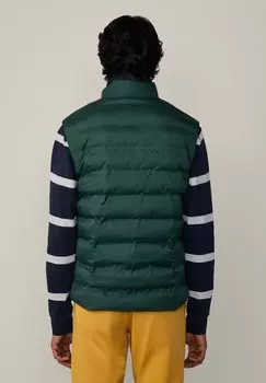 Жилет Hackett London, темно-зеленый