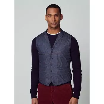 Жилет Hackett Print Pow, синий