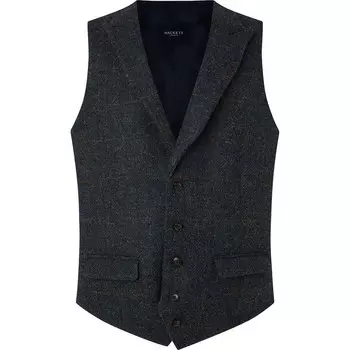 Жилет Hackett Teal Tweed, серый