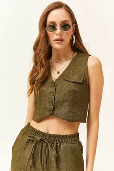 Жилет - Хаки - Базовый Olalook, хаки