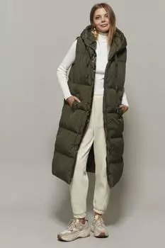 Жилет - Хаки - Пуховик Cool & Sexy, хаки