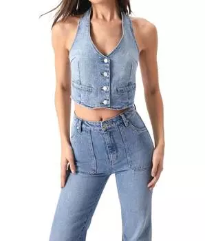 Жилет-халтер в Бессетте ROLLA'S, цвет bessette