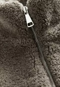 Жилет HEAVY ZIP THROUGH REGULAR FIT Next, коричневый