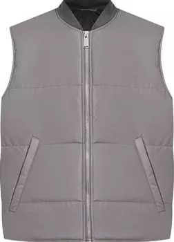 Жилет Heron Preston Ex-Ray Nylon Zip Vest 'Grey', серый