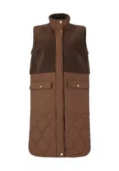 Жилет Hollie с практичной защитой подбородка Weather Report, цвет 5181 pinecone