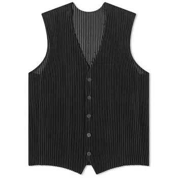 Жилет Homme Pliss Issey Miyake Pleated, черный