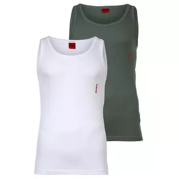 Жилет HUGO Undershirt, цвет green/white