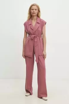 Жилет и брюки Answear Lab, розовый