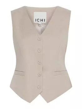 Жилет ICHI ZIMMIE, бежевый