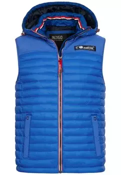 Жилет INDICODE JEANS Leach, синий