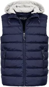 Жилет INDICODE Vest, темно-синий