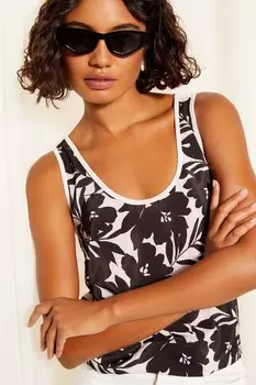 Жилет из джерси с принтом спереди и сзади Friends Like These, черный