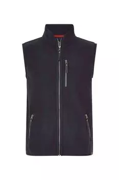 Жилет из флиса Bannerdale из переработанного полиэстера Weird Fish, черный