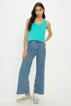 Жилет из хлопка Essential Slub Oasis, зеленый