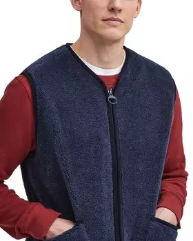 Жилет из искусственного меха Barbour Liddesdale, синий