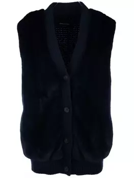 Жилет из искусственного меха Fabiana Filippi