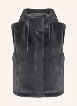 Жилет из искусственного меха Monari, серый