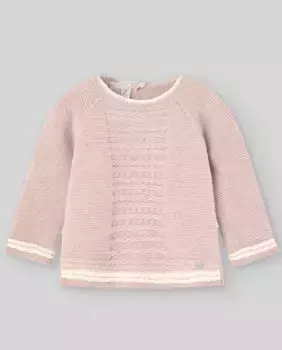 Жилет из кашемира и хлопка для девочки PAZ Rodrguez, розовый