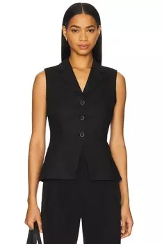Жилет из льна Mila Elodie The Label, black