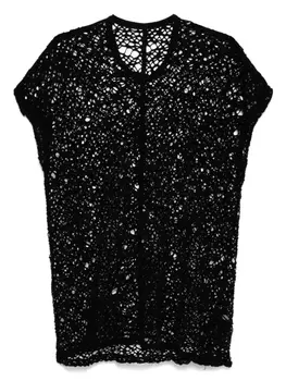 Жилет из латруса Julius, черный