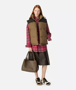 Жилет из матового поплина Bottega Veneta