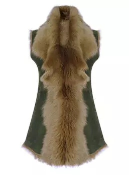 Жилет из овчины Toscana TruClothing, оливковый