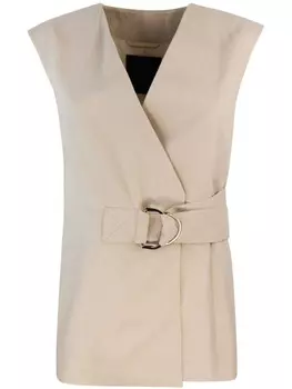 Жилет из поплина LIU JO, нейтральный
