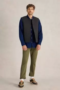 Жилет из шерсти Mckay White Stuff, серый