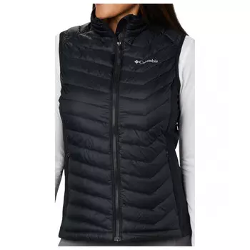 Жилет из синтетического волокна Columbia Women's Powder Pass Vest, черный