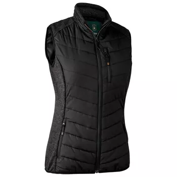 Жилет из синтетического волокна Deerhunter Women's Caroline Padded Waistcoat, черный